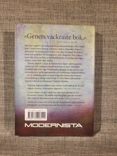 Tjuvens dagbok av Jean Genet, 2015