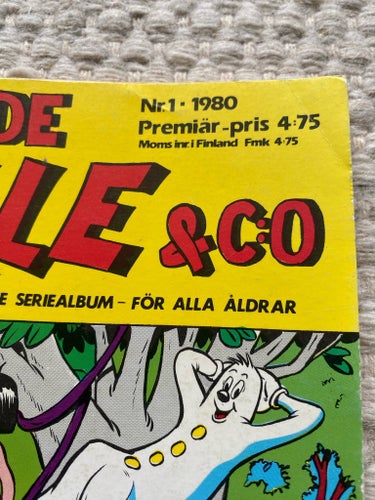Vilde Ville & Co- seriealbum- Nr 1 1980