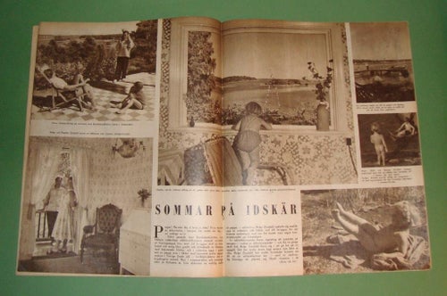 Vecko-Journalen 1949-28. Kronprinsessan Louise på framsidan.