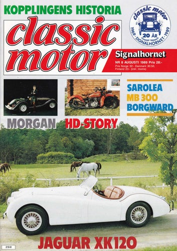 Classic 1989-8 Morgan.Borgward Isabella.HD.Volvo.Jaguar XK.MB