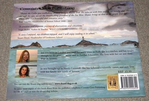 (Signed) Shanti The Wandering Dog of Sennen & The Lands End Book