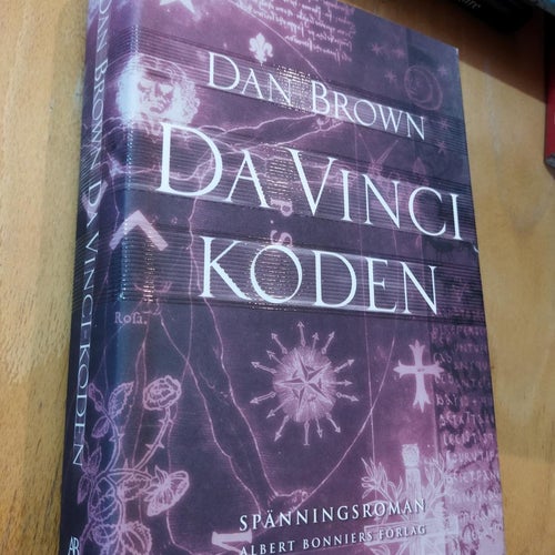 Da Vinci-koden - Dan Brown. Bok, inbunden. Very Fine plus