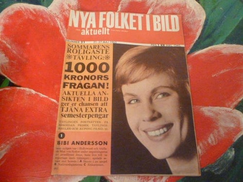 NYA FOLKET I BILD, NR 21 - 1963, TIDNING