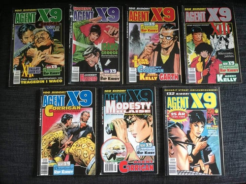 AGENT X9 / 1994 / 7st / # 1, 3-6, 8 & 10