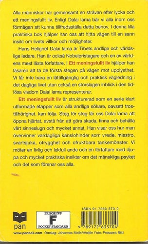 Ett meningsfullt liv : En introduktion till den buddhistiska vägen