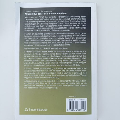 Akupunktur och TENS inom obstetriken bok
