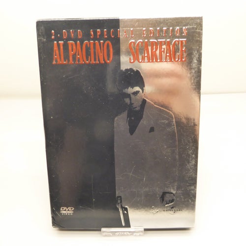 Scarface - Al Papacino - Region 2, DVD-film, Svensk text, Fint skick