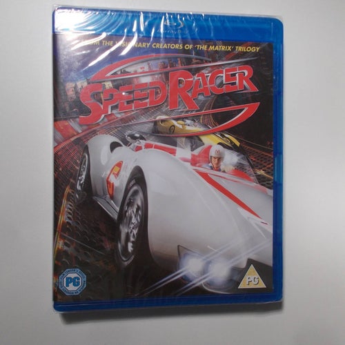 SPEED RACER (2008) WACHOWSKI Inplastad UK Blu-ray svensk textning Matrix
