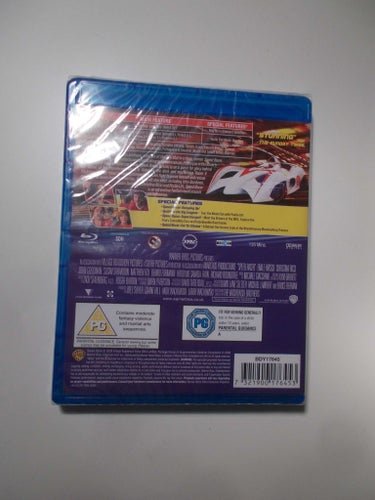 SPEED RACER (2008) WACHOWSKI Inplastad UK Blu-ray svensk textning Matrix