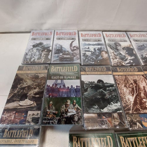 Battlefield VHS Samling