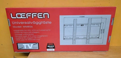 Loeffen Universalväggfäste WM856