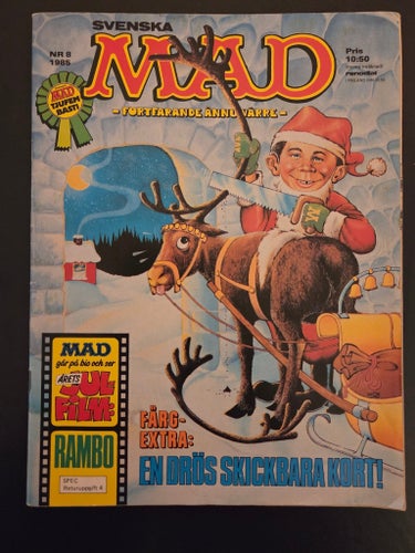 Svenska MAD Nr 8 - 1985 (FN)
