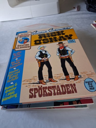 Rick O'Shay: Spökstaden av Stan Lynde, Original-strip från 1958