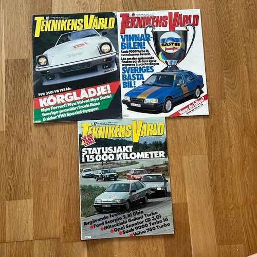 Teknikens Värld 1985 nr 17 18 19