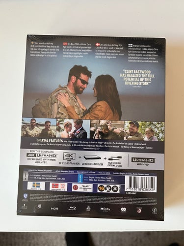 American Sniper 4K Ultra HD + Blu-ray *NY*
