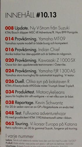 Bike nr 10 2013: Triumph Tiger Explorer XC, BMW R 1200 GS, KTM 1190 Adventure R