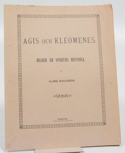 Agis och Kleomenes