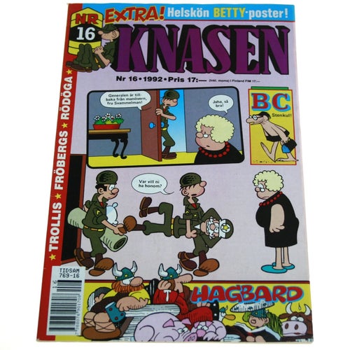 Knasen - 1992 - NR 16 - med poster