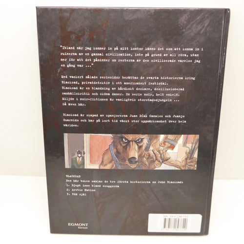Blacksad 2006 Hårdpärm Mycket Bra Skick