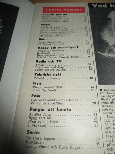 TEKNIK FÖR ALLA NR 25 1959. LLOYD 600 TS, VOLKSWAGEN (BUBBLA), M,M
