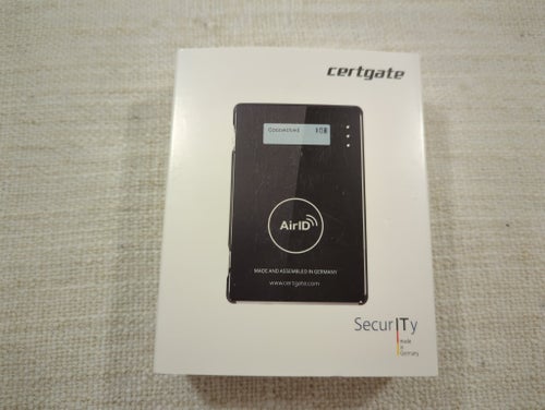 AirID2 Mobile Wireless Smart Card Reader USB and Bluetooth! Komplett i kartong!