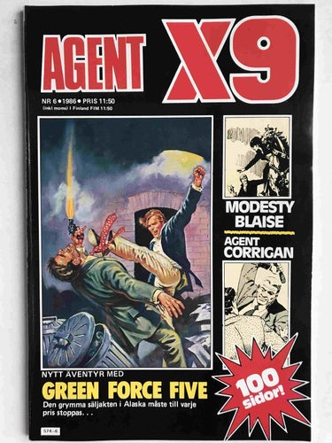 Agent X9 - 1986:6 VF