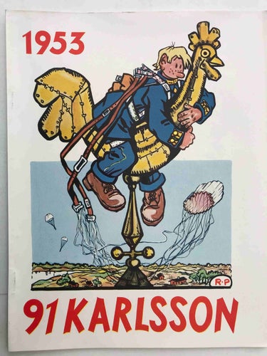 91:an Karlsson Julalbum 1953: Oläst!