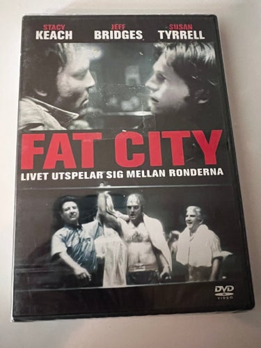 Fat City - Jeff Bridges - Stacy Keach - Svensk Text - inplastad- 1972