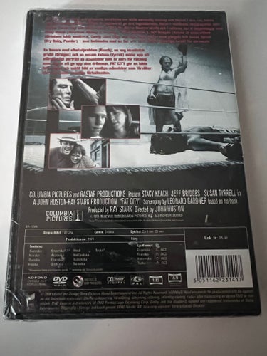 Fat City - Jeff Bridges - Stacy Keach - Svensk Text - inplastad- 1972