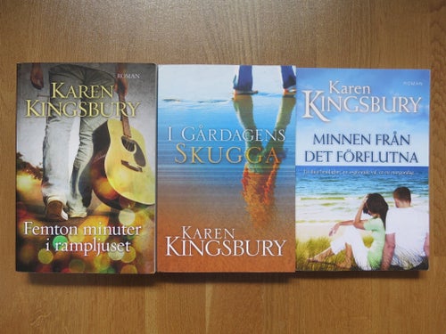 Karen Kingsbury - 3 böcker .