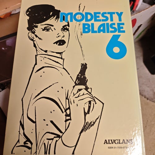 Modesty Blaise 6 av Peter O'Donnell, 1990