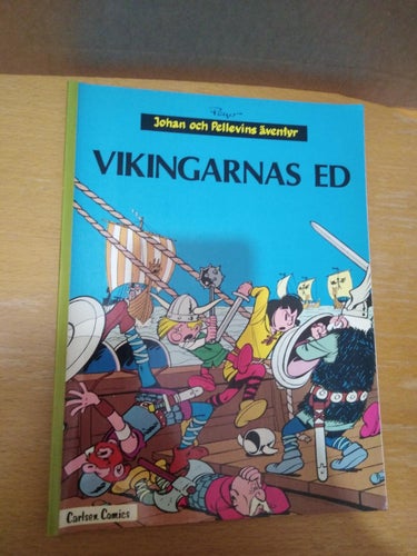 Johan och pellevins äventyr 9 Vikingarnas ed 1978 första upplagan Very Fine plus