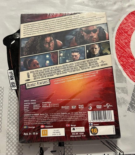 THE CHRONICLES OF RIDDICK (2004) INPLASTAD SVENSK COMIC BOOK UTGÅVA!