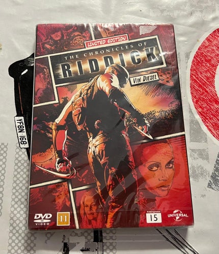 THE CHRONICLES OF RIDDICK (2004) INPLASTAD SVENSK COMIC BOOK UTGÅVA!