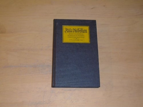 FULA VISBOKEN - B Anderberg / B af Klintenberg / C Mattsson