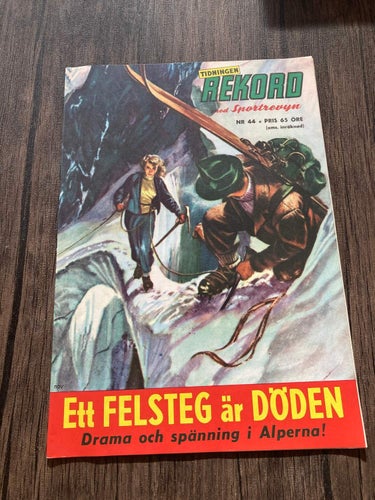 Tidningen Rekord med Sportrevyn nr 44 1963