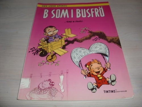 Den unge Spirou nr 1 - B som i Busfrö