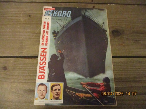 Tidningen REKORD Nr 8-1959, Lagbild Malmö FF
