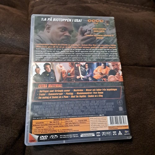 Snakes on a Plane DVD