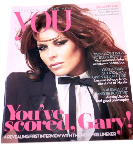 You Magazine-Danielle Bux front cover-October 11th 2009-NEW-English-Weight 212g