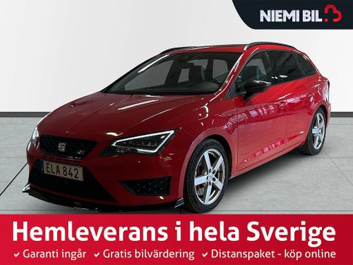 Seat Leon ST Cupra 2.0 TSI 290hk S&V-däck Navi Panorama CarPlay/Auto