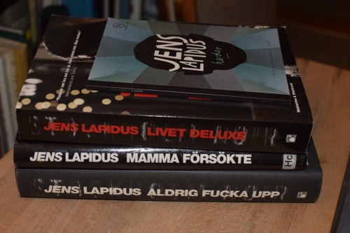 Jens Lapidus Aldrig fucka upp & Livet Deluxe & Mamma försökte
