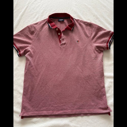 Jack & Jones röd pikétröja stl S / M