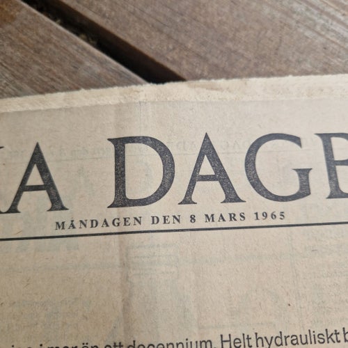 Svenska Dagbladet 8 Mars 1965