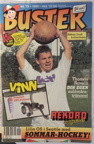 Buster tidning nr 15, 1990