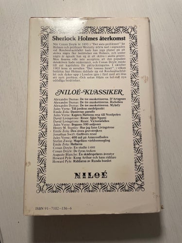 Sherlock Holmes återkomst av Conan Doyle