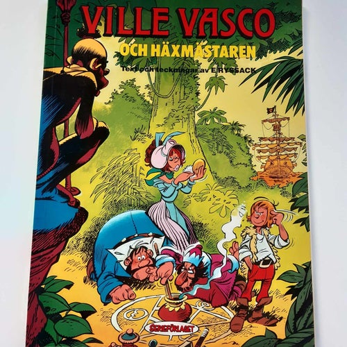 Ville Vasco och Häxmästaren Seriealbum