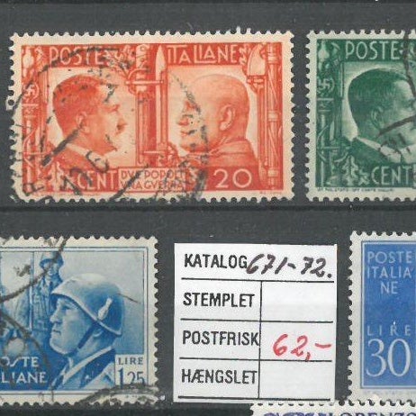 Italiensk liten bräda – afa 132 kr. (100)