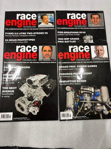 4 x Race Engine Technology magasin