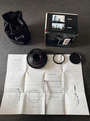 Opteka 0.3X Ultra Fisheye-objektiv